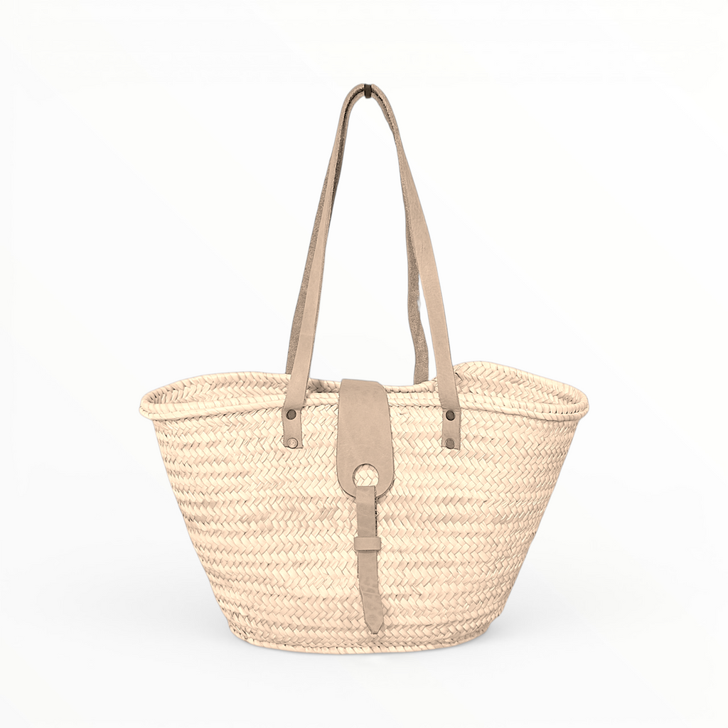 Large Handwoven Tote Basket