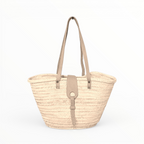 Large Handwoven Tote Basket