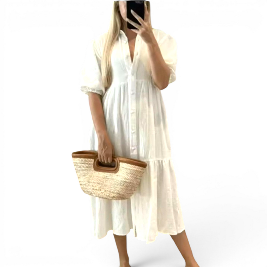 Handwoven Palm Leaf Clutch Bag