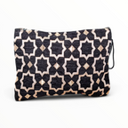 Moroccan Zellige Brocade Set 1 - Black