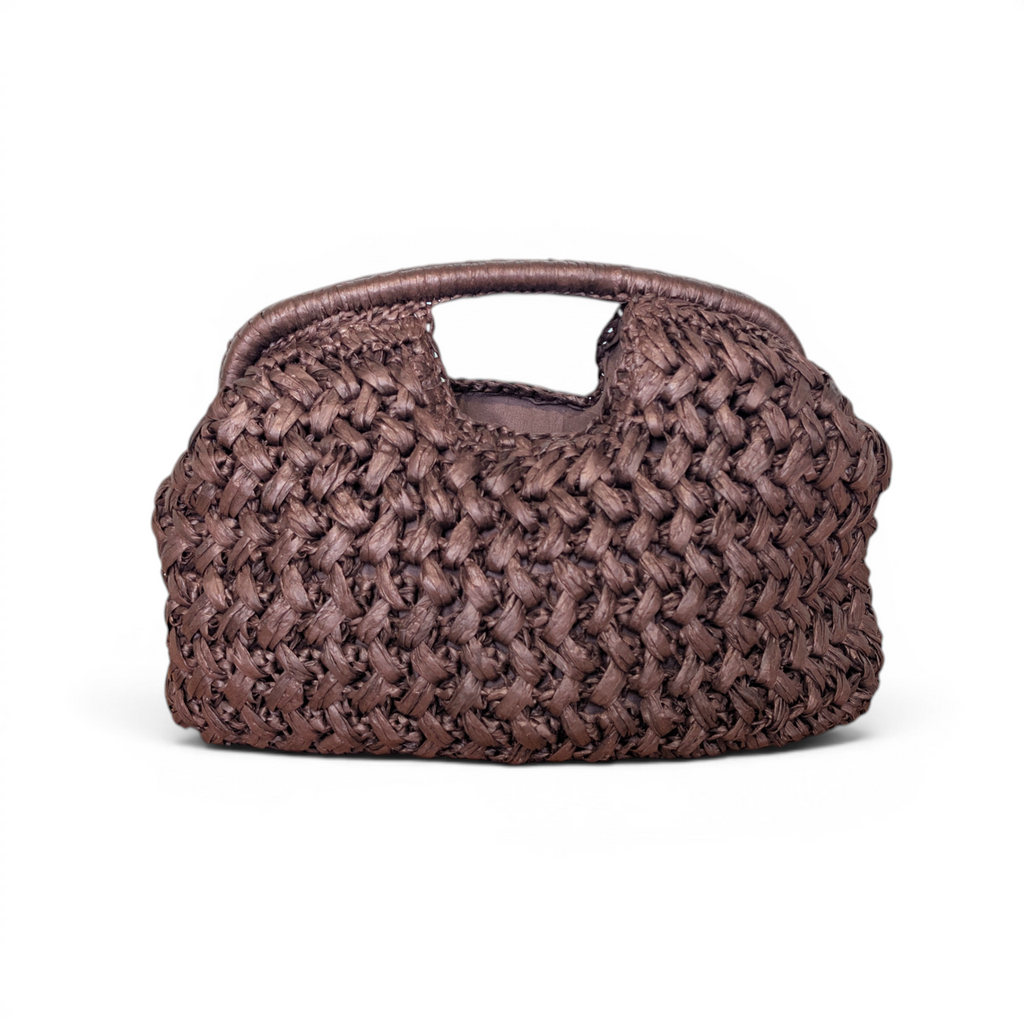 Chocolate Brown Clutch Bag