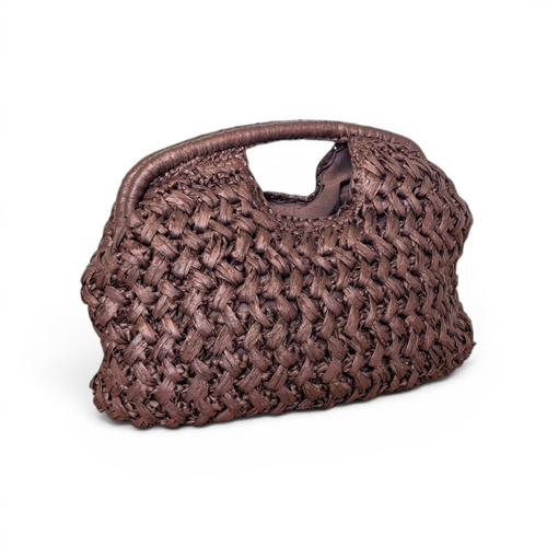 Chocolate Brown Clutch Bag